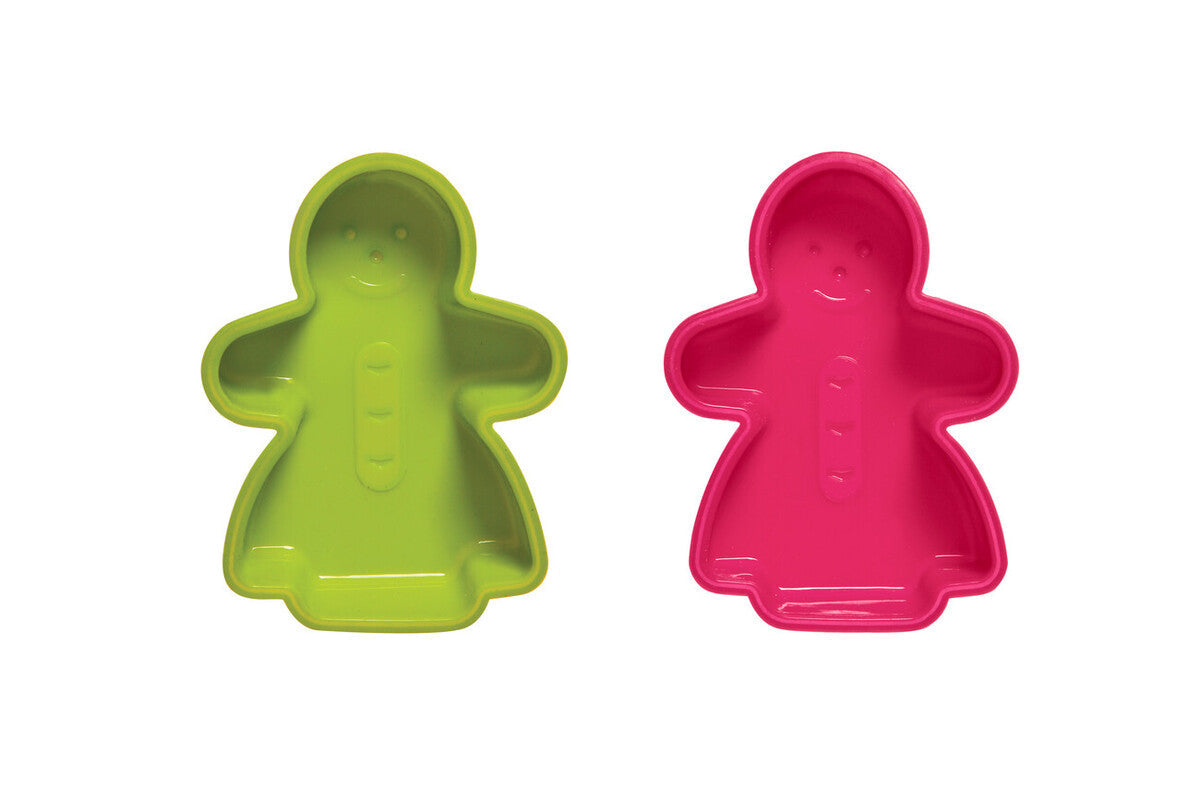 Hallie Silicone Baking Gingerbread Ladies Cake Moulds