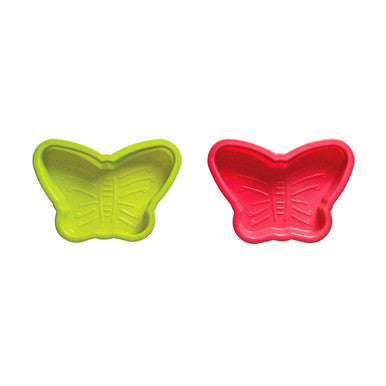 Hallie Silicone Baking Set Of Two Butterflies Cake Moulds