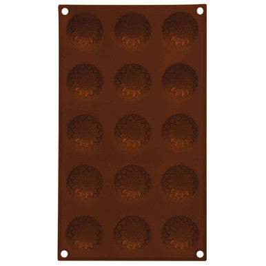 Hallie 15 Flower Shape Silicone Chocolate Mould