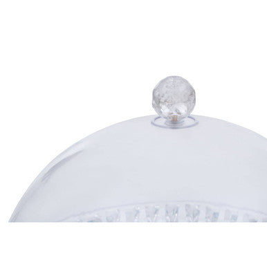Faye Clear Acrylic Cake Stand With Dome