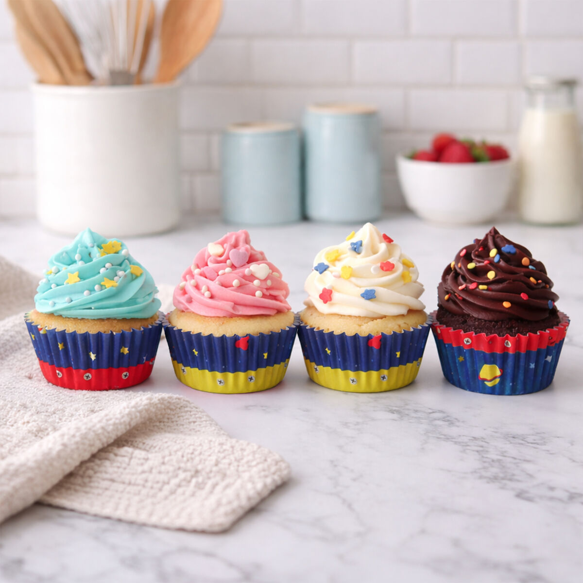 Diva Rocket 100 Piece Mini Cupcake Cases