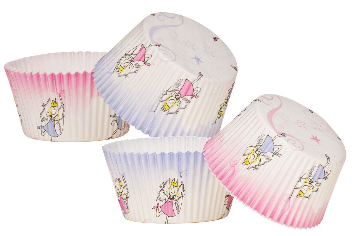 Diva Fairy 40 Pieces Large Cupcake Cases