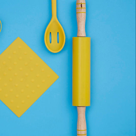Zing Yellow Silicone Rolling Pin