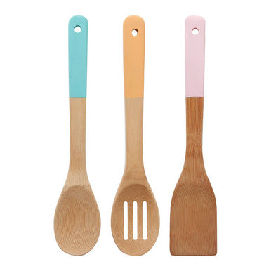 Aleki 3 Piece Bamboo Kitchen Utensil Set