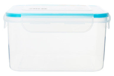 Herrela 4 Piece Square Food Containers with Airtight Lids