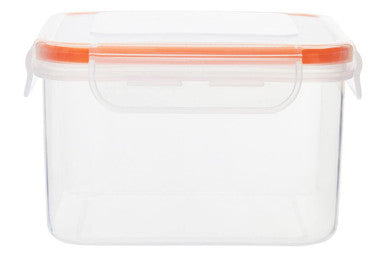 Herrela 4 Piece Square Food Containers with Airtight Lids