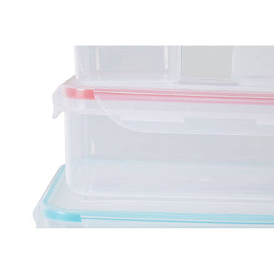 Herrela 4 Piece Food Containers with Airtight Lids