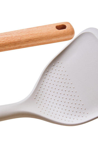 Nova 3 Piece Kitchen Tool Set with Stone Grey Silicone Heads
