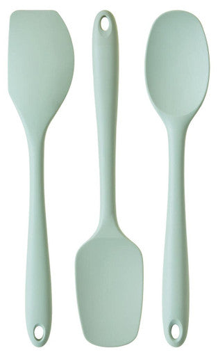 Nova Sage Green 3 Piece Silicone Kitchen Tool Set