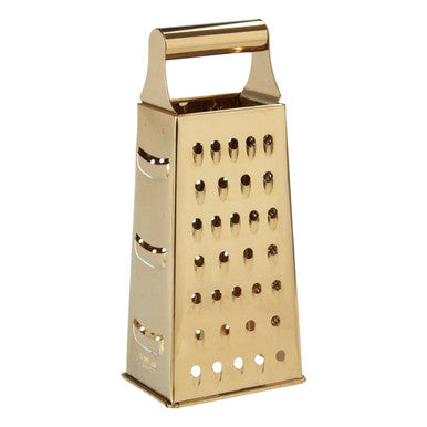 Alchemist Gold Stainless Steel Small Grater