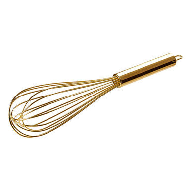 Alchemist Gold Stainless Steel Small Whisk