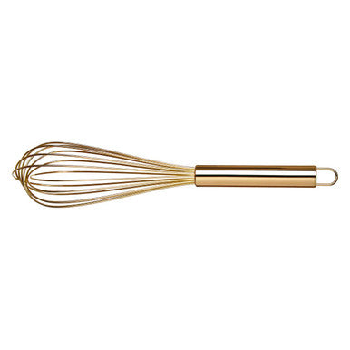 Alchemist Gold Stainless Steel Small Whisk