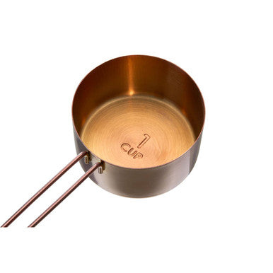 Alchemist Rose Gold Stainless Steel Set of 4 Measuring Cups