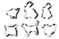 Set of 6 Animal Shape Cookie Cutters | Sucre