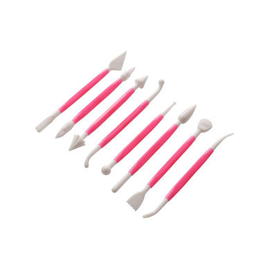 Hallie 8 Piece Cake Decorating Modelling Tool Set