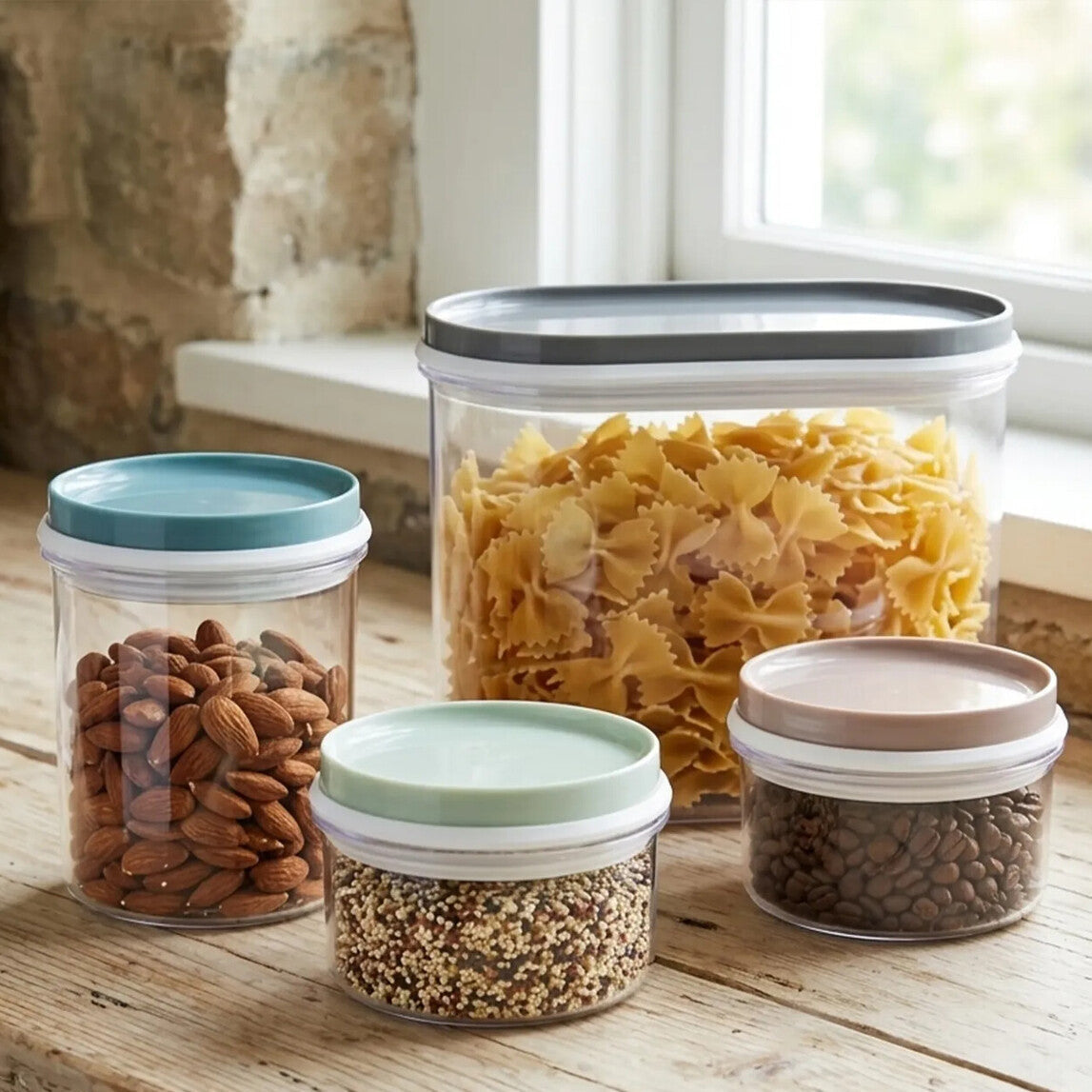 Romm 4 Piece Storage Container Set