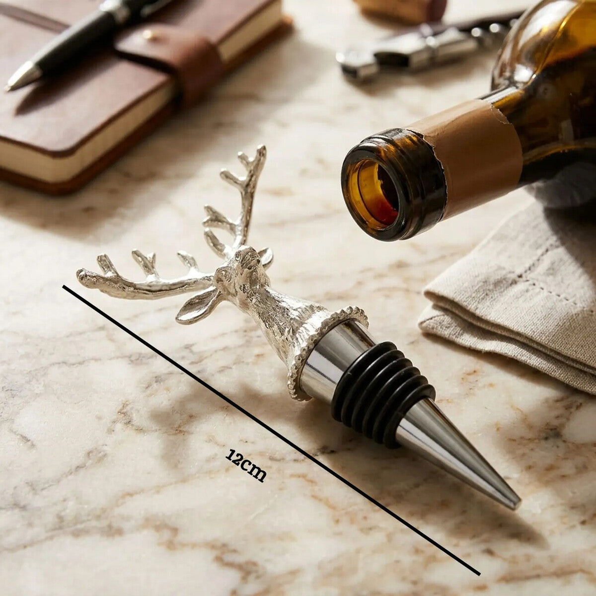 Patrin Stag Bottle Stopper