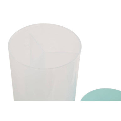 Clear Three Section Storage Container 2250ml | Grub Tub