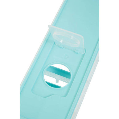 Arctic Green Plastic Ice Cube Tray with Lid Makes 12 Cubes