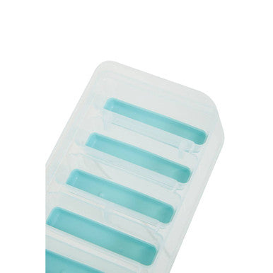Arctic Green Plastic Ice Cube Tray with Lid Makes 12 Cubes