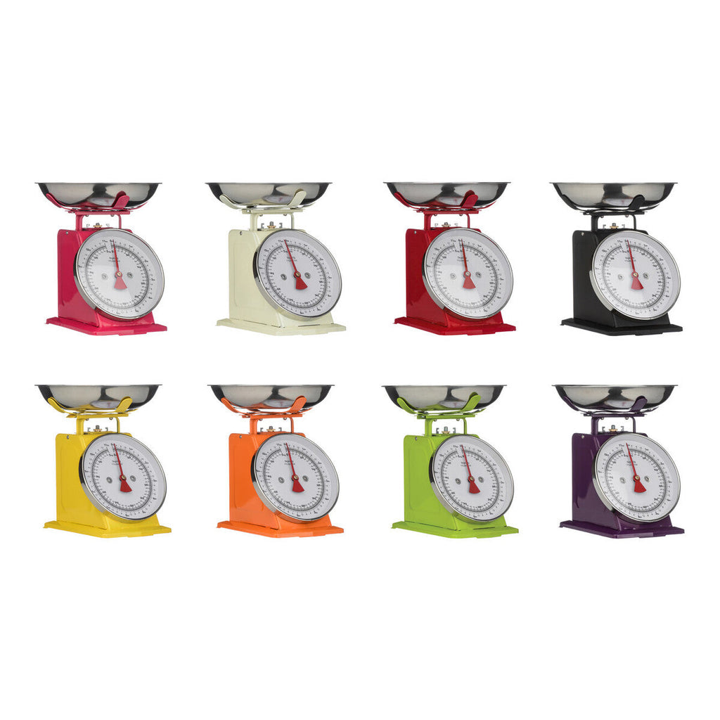 5kg Matt Black Retro Kitchen Scale | Olivier