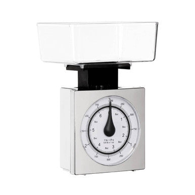 3kg Chrome Effect Kitchen Scale | Olivier