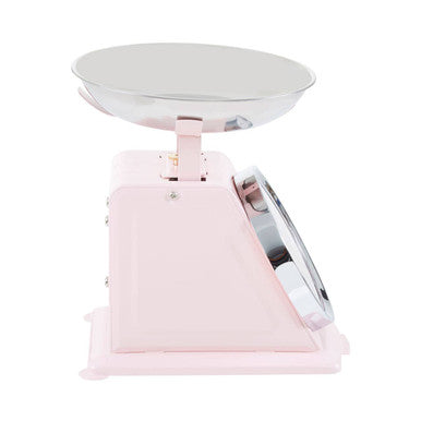 3kg Pastel Pink Retro Kitchen Scale | Olivier