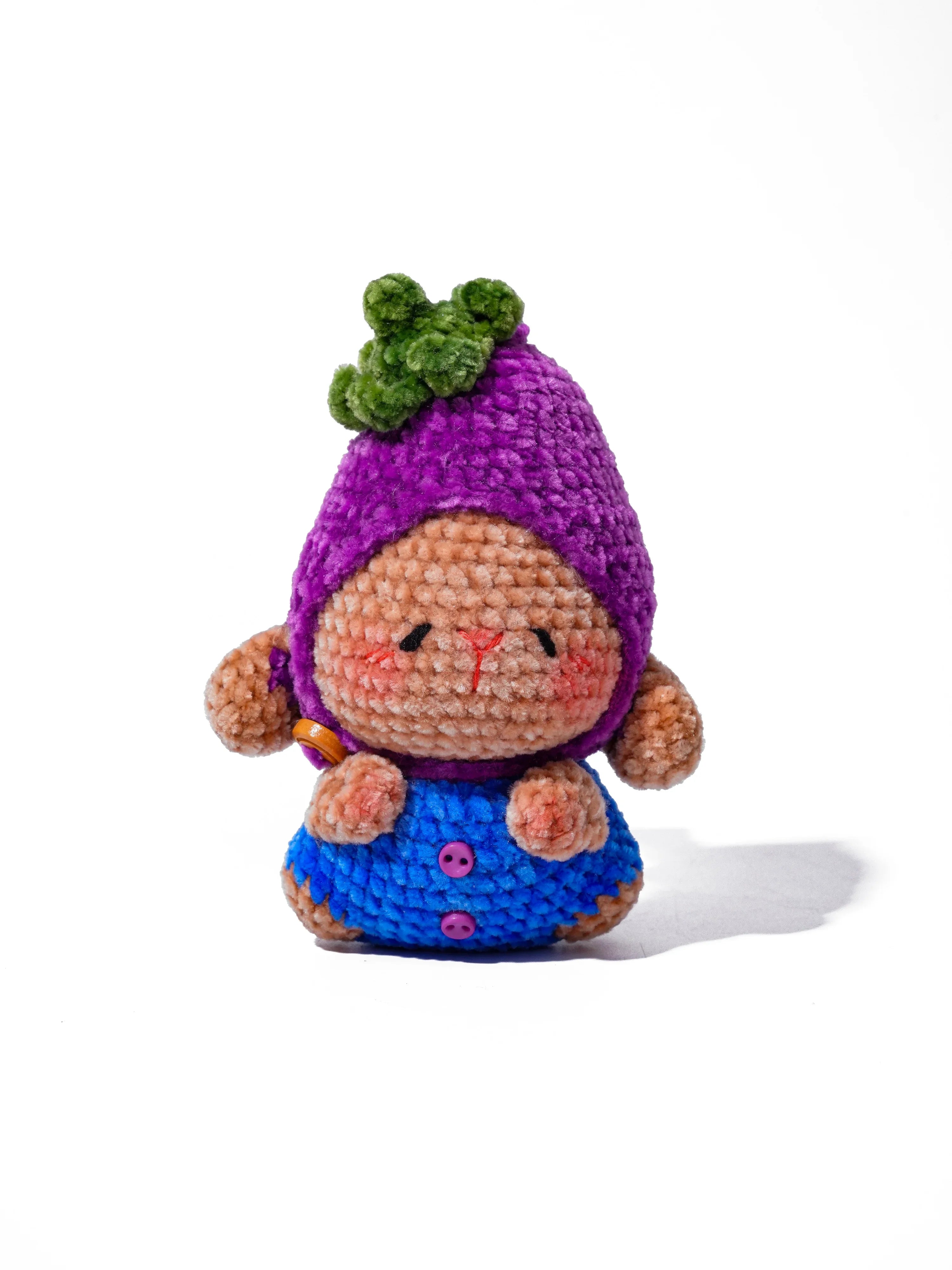 Grapetta Grape Bunny Bag Charm