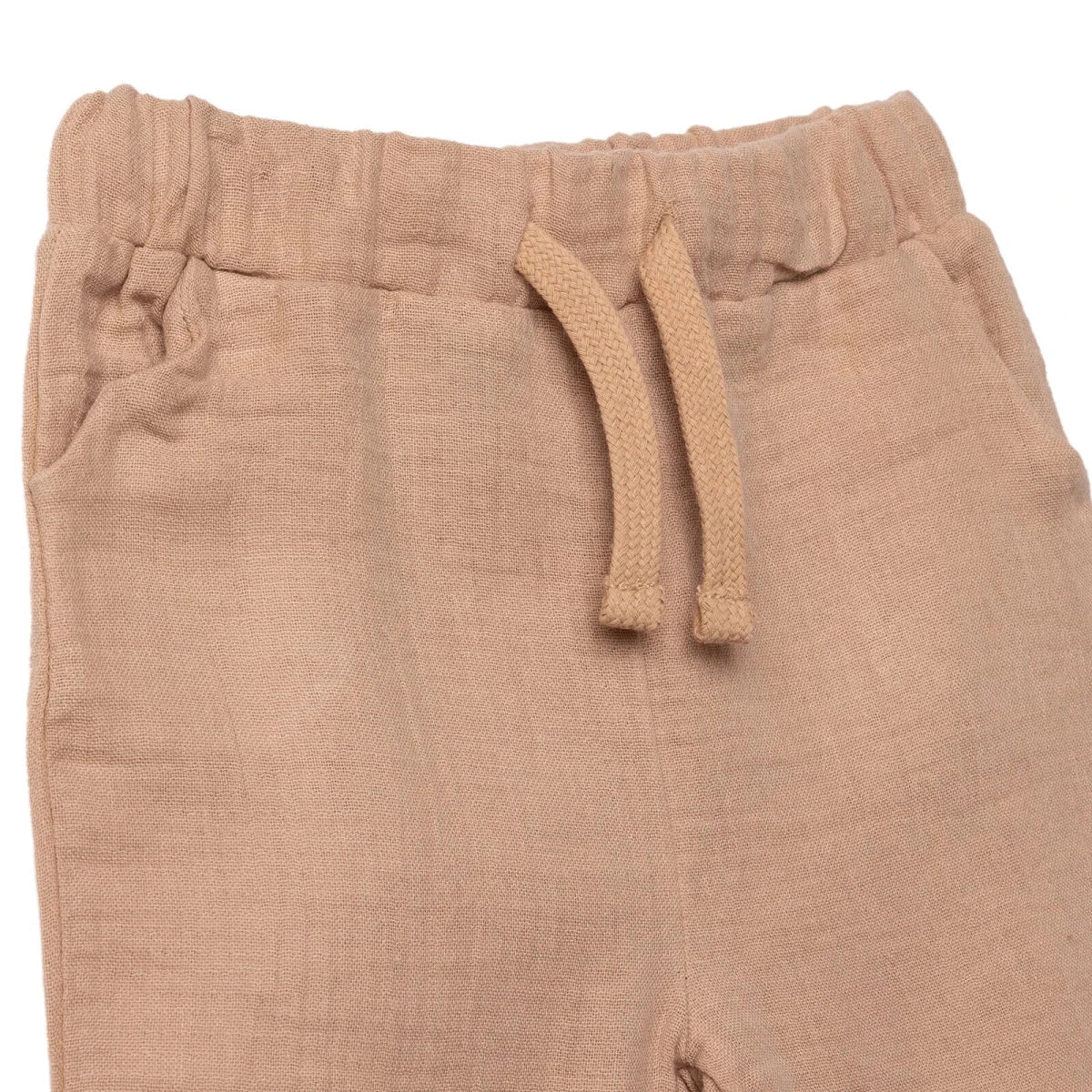 HelloBaby Turn-Up Muslin Baby Trousers (6-9 Months to 4-5 Years)