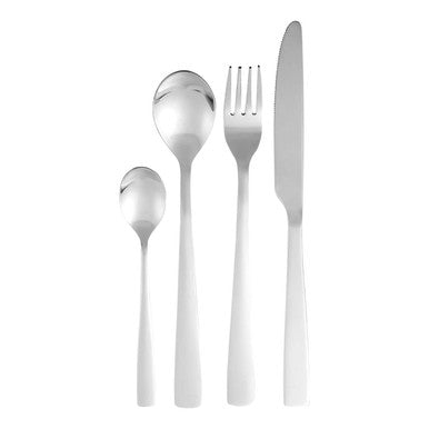Jewel 24 Piece Silver Finish Cutlery Set