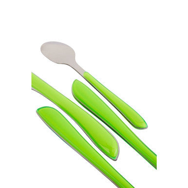 Zuma 24 Piece Multi Coloured Cutlery Set