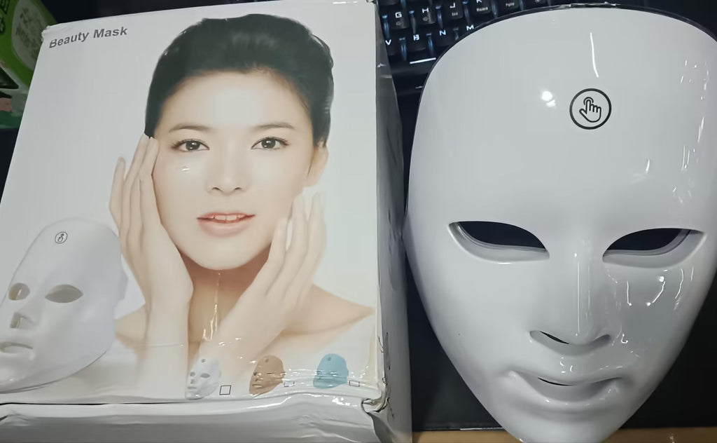 Touch Screen Seven-color Light Mask LED Photon Skin Rejuvenation