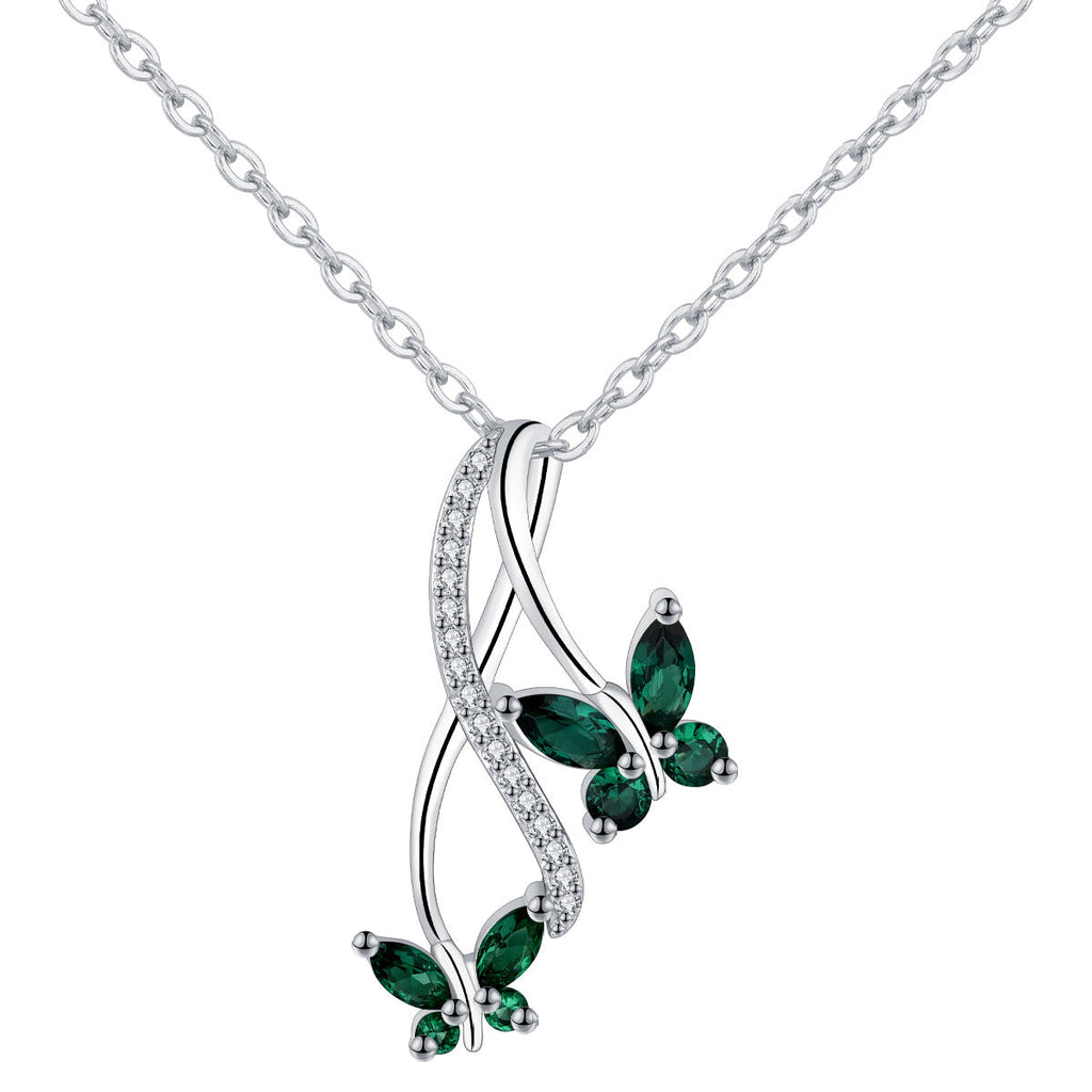 Butterfly Necklace Women's Fashion Simple Clavicle Chain Mother's Day Gift