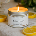 Sicilian Lemon Candle Tin