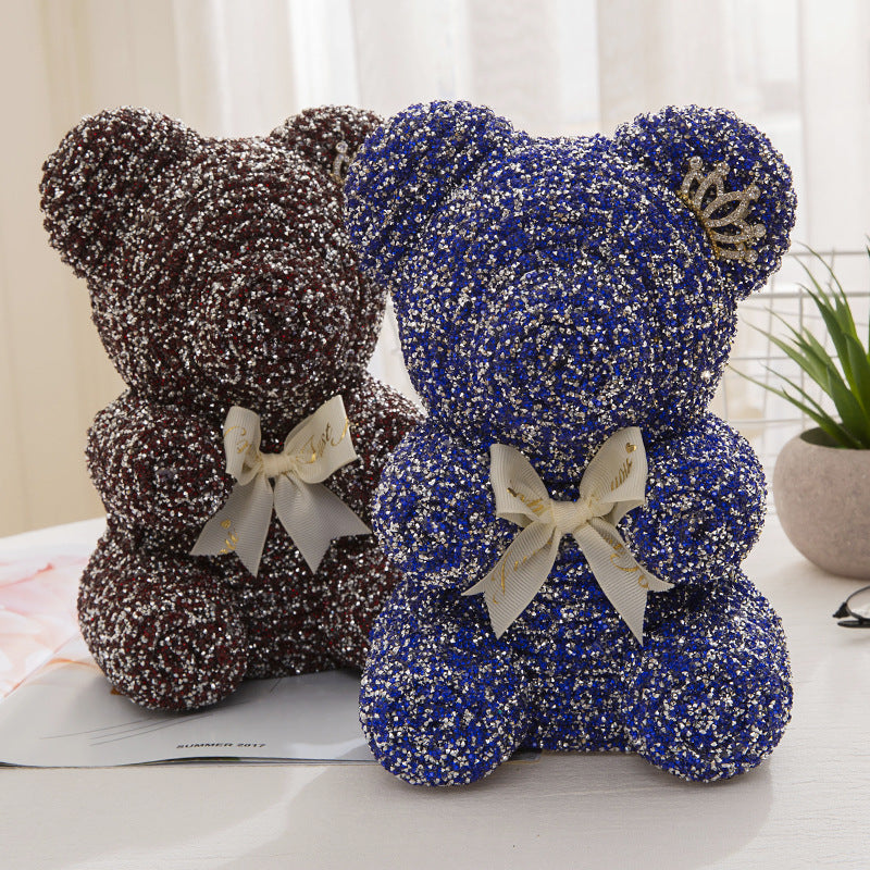 Diamond Crown Bear Teacher's Day