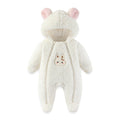 Winter Clothes Thickened Cotton Baby Clothes Infant Autumn And Winter Set
