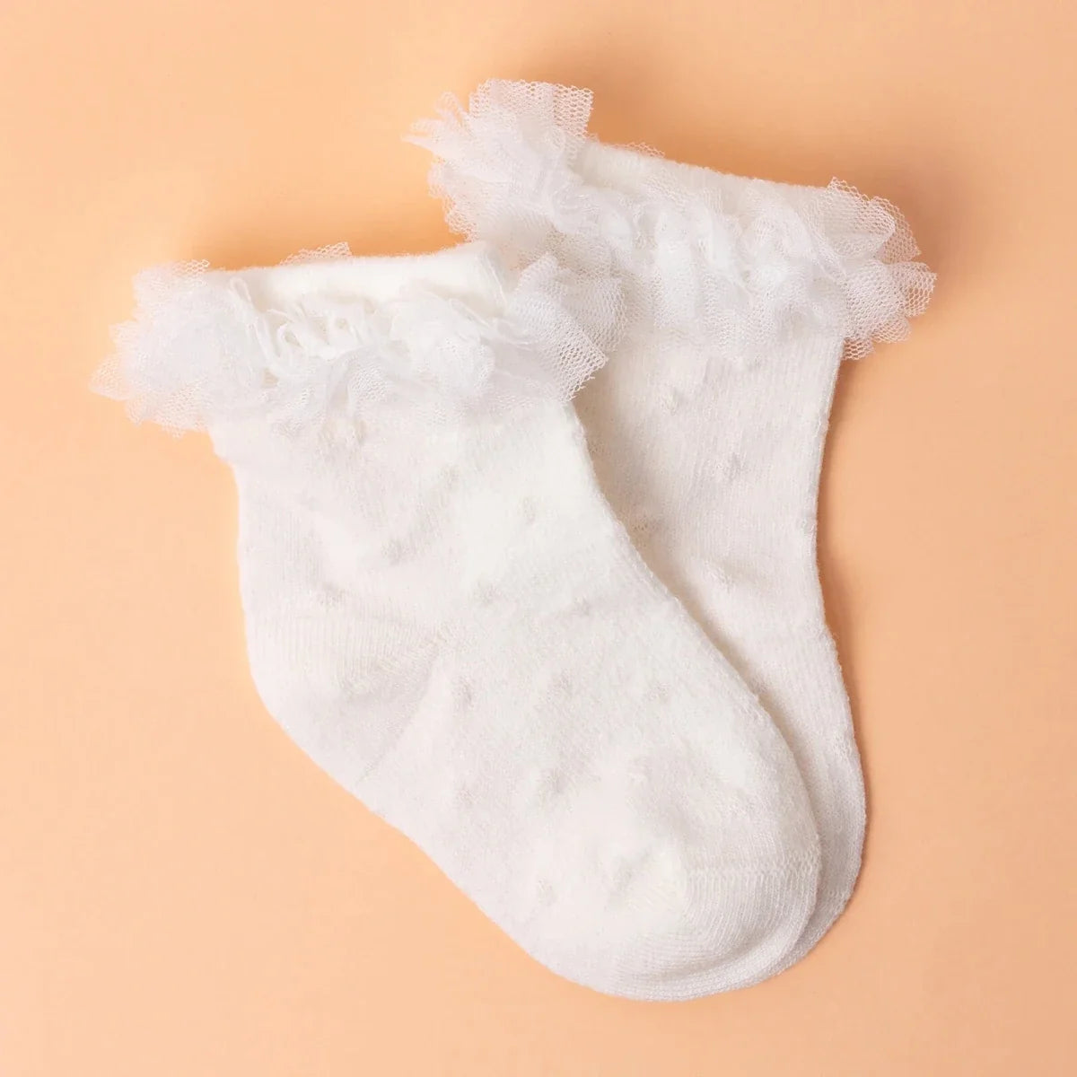 HelloBaby Lace Baby Socks (Newborn to 4-5 Years)