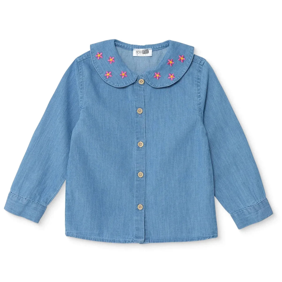 HelloBaby Long Sleeve Baby Shirt (6-9 Months to 4-5 Years)