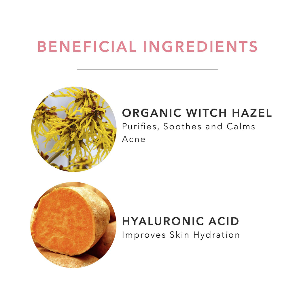 100% PURE Restorative Sea Essence Hydrating Toner – Alcohol-Free with Witch Hazel, Sea Kelp & Hyaluronic Acid