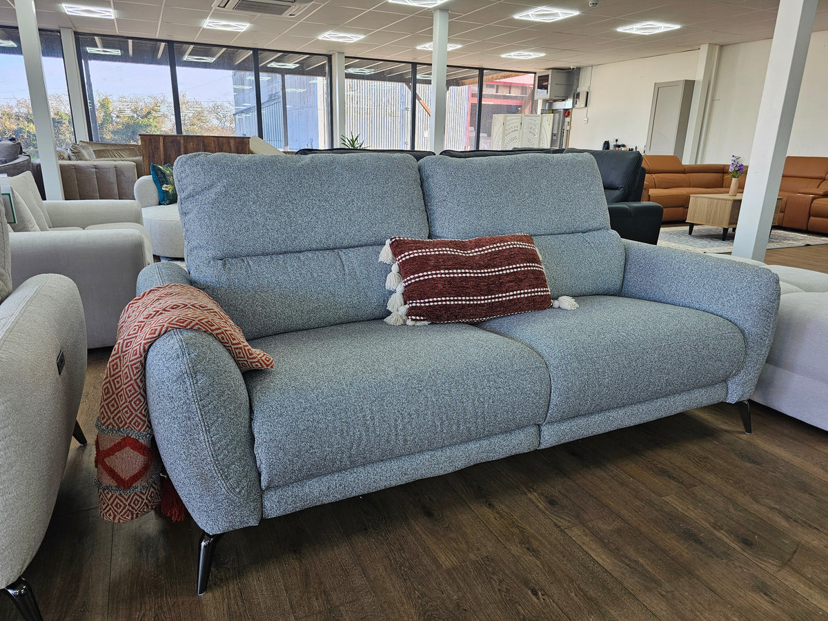 Sorrento Electric Recliner  3 Seater Sofa - Modern Fabric Comfort