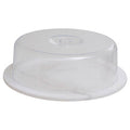 White Marble Cake Board with Domed Lid | Kindia