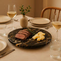 Black and Gold Marble Lazy Susan | Marmore
