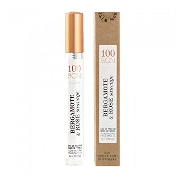 100BON Bergamote & Rose Sauvage Eau de Parfum 10ml Spray