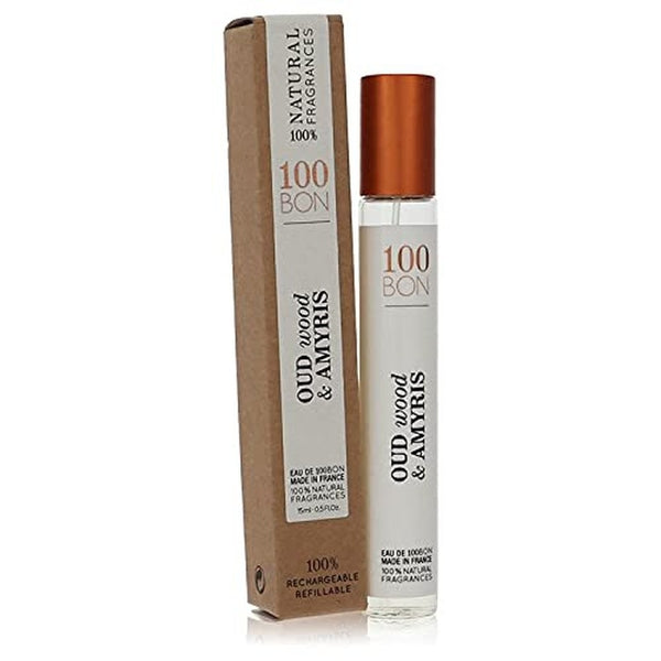 100BON Oud Wood & Amyris Refillable Eau de Parfum 15ml Spray