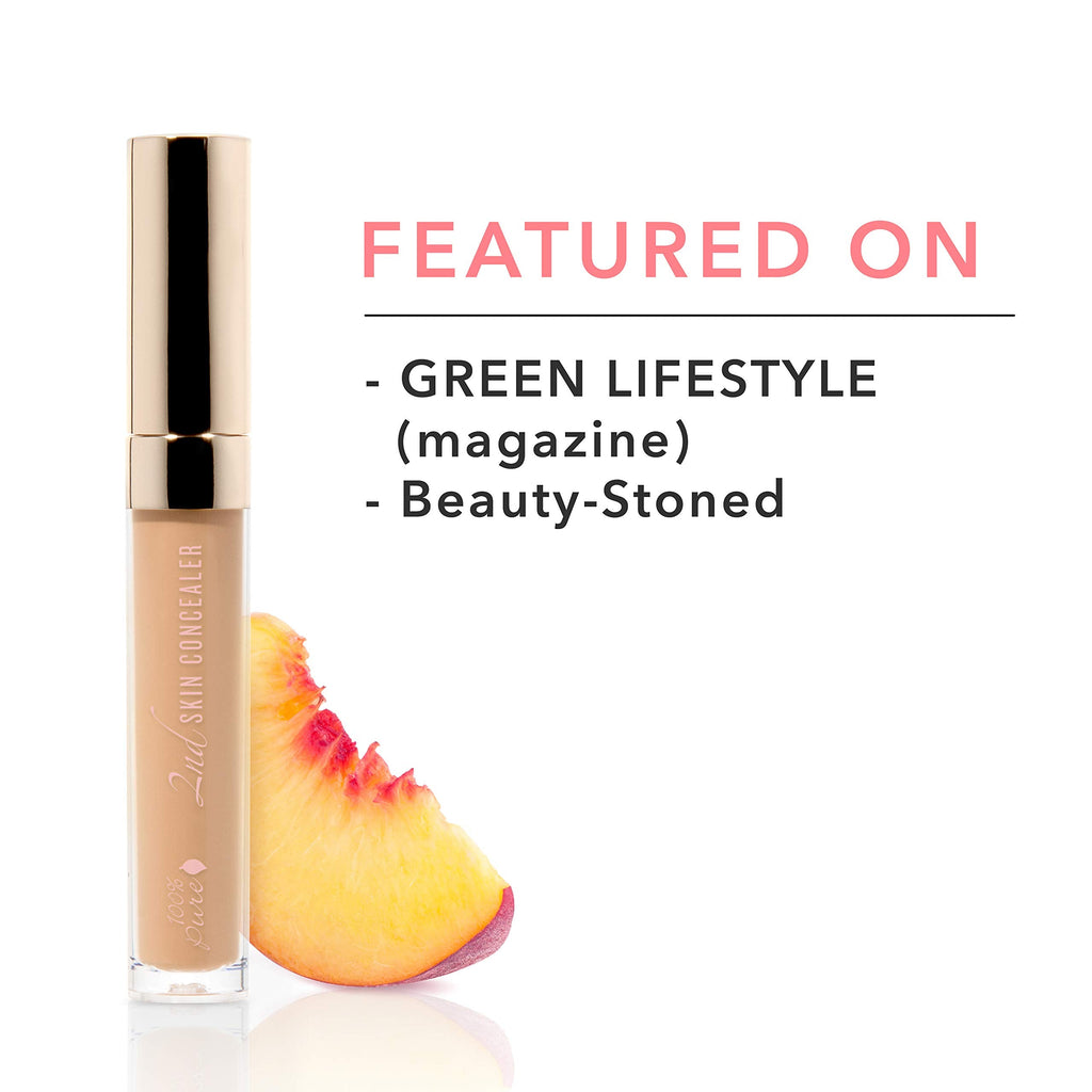 100% PURE 2nd Skin Concealer Shade 5 - Fruit Pigmented, Full Coverage