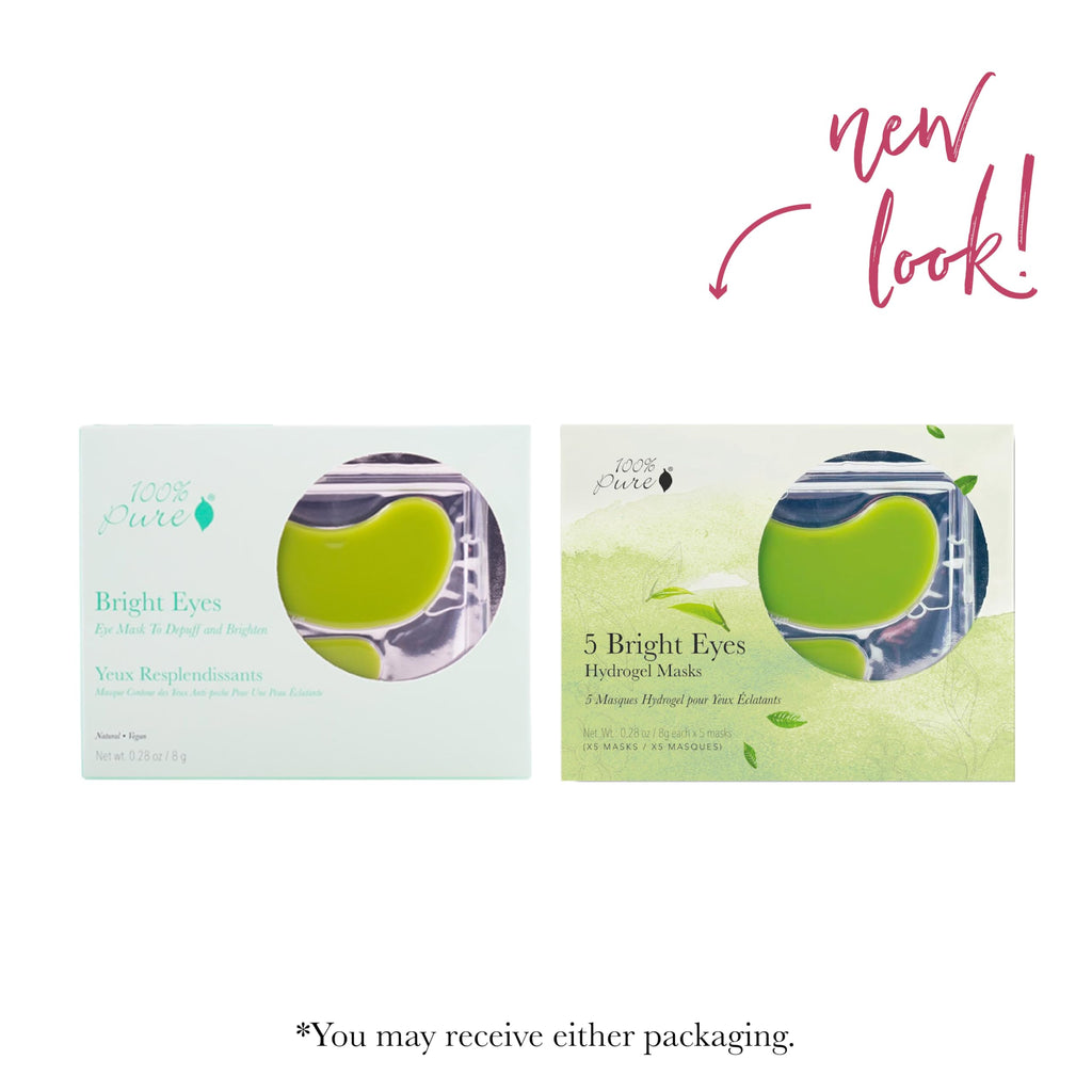 100% PURE Bright Eyes Masks – Hydrating Under-Eye Patches (5 Pack)