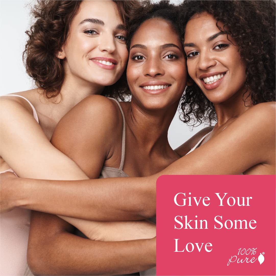 100% PURE Healthy Foundation - Light Warm Fruit Pigmented, Full Coverage, 1 oz