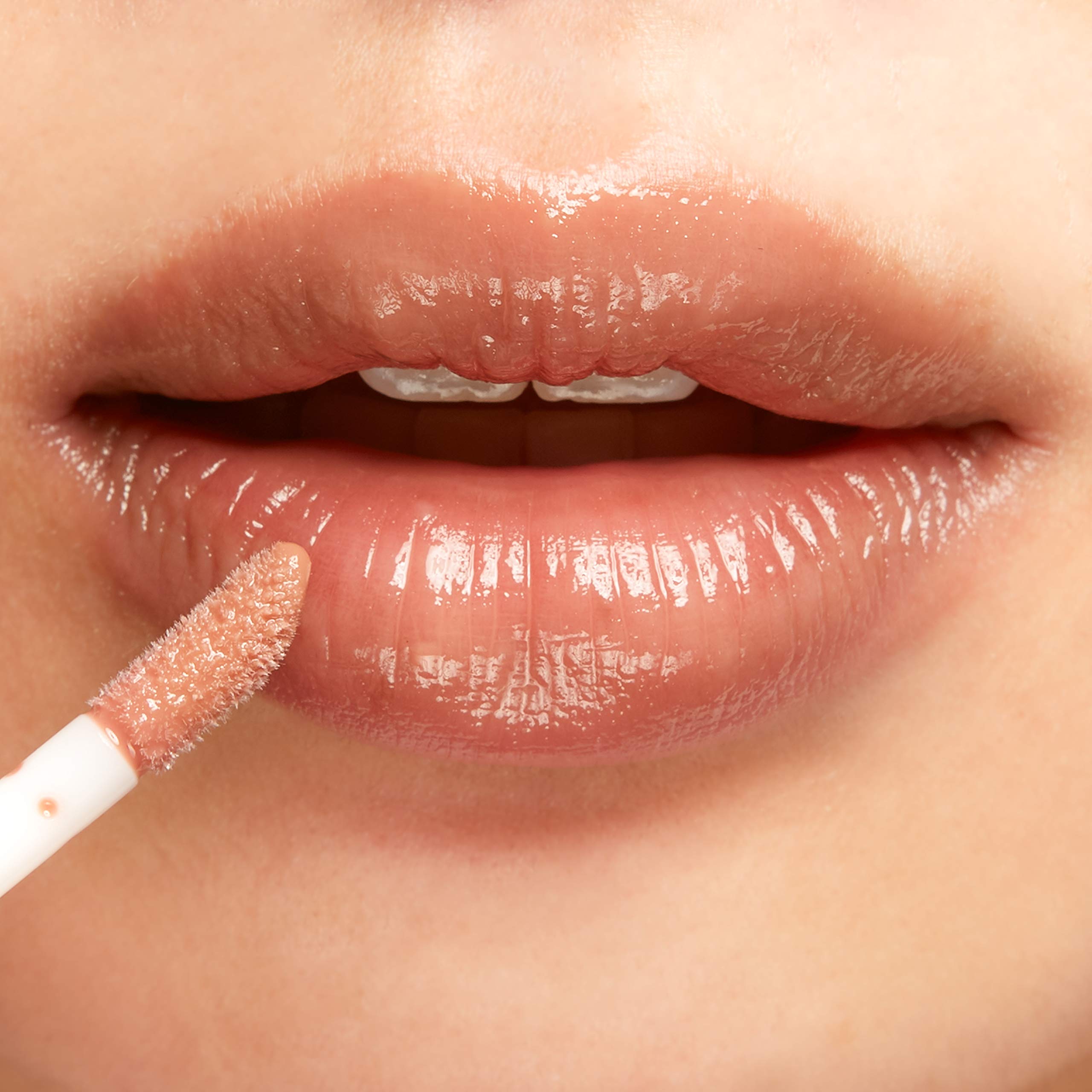 100% PURE Lip Gloss Pink Caramel – Fruit Pigmented, High Shine, Moisturizing