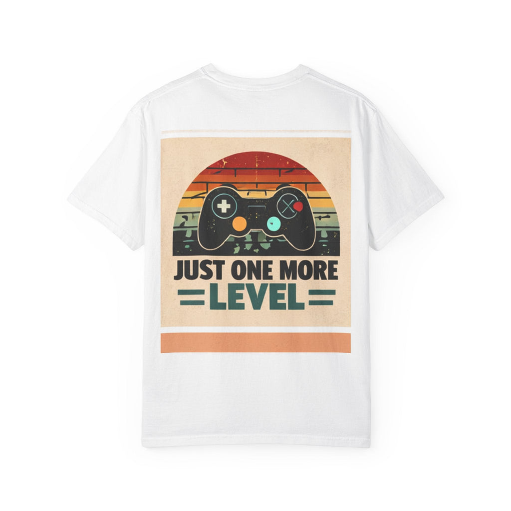 Retro Video Game Controller Just One More Level T-Shirt | Gamer Tee