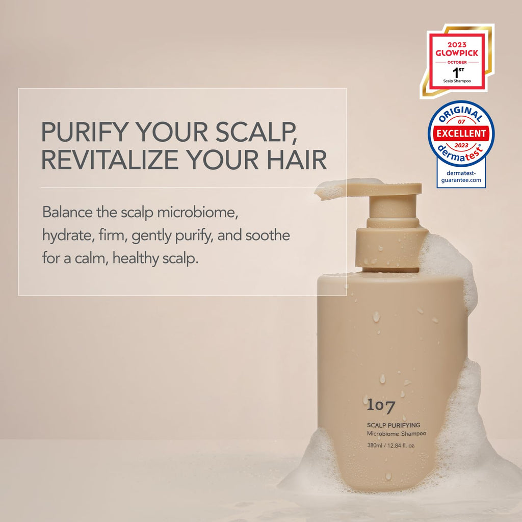 107 Clarifying Shampoo – Purifying Detox for Scalp & Hair with Fermented Vinegar & Ginseng